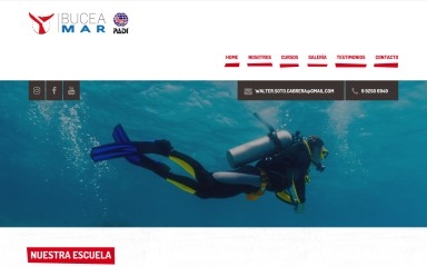 buceamar.cl screenshot