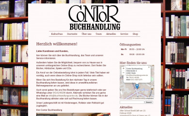 buchhandlungcontor.de screenshot