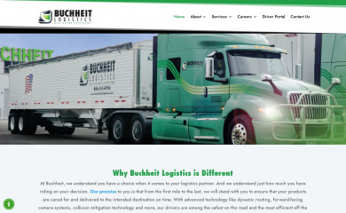 buchheitlogistics.com screenshot