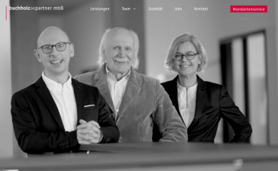 buchholzpartner.de screenshot