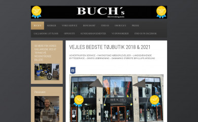 buchsherremagasin.dk screenshot