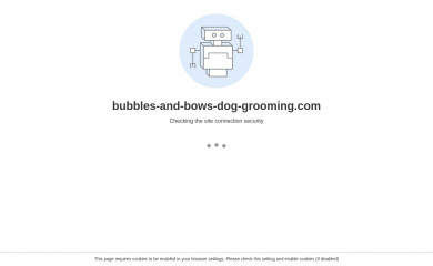 bubbles-and-bows-dog-grooming.com screenshot