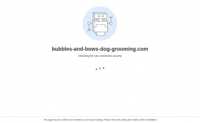 bubbles-and-bows-dog-grooming.com screenshot