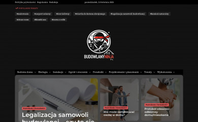 budowlanyninja.pl screenshot