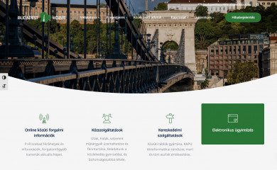 budapestkozut.hu screenshot
