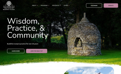 buddhistinquiry.org screenshot