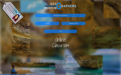 buddinggeographers.com screenshot