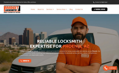 budget-locksmith-az.com screenshot