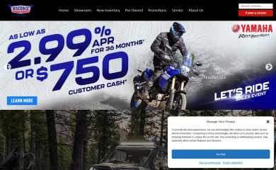 budkepowersports.com screenshot