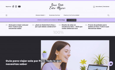buendatoentremujeres.com screenshot