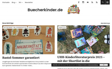 buecherkinder.de screenshot