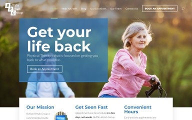 http://buffalorehab.com screenshot