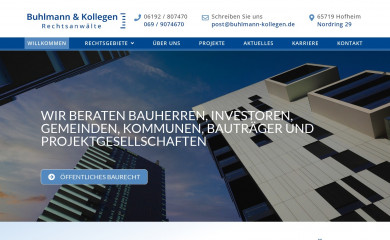 buhlmann-kollegen.de screenshot