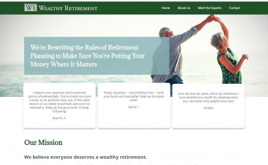 buildawealthyretirement.com screenshot