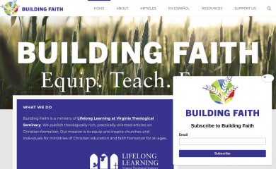 buildfaith.org screenshot