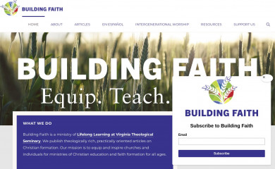 buildfaith.org screenshot