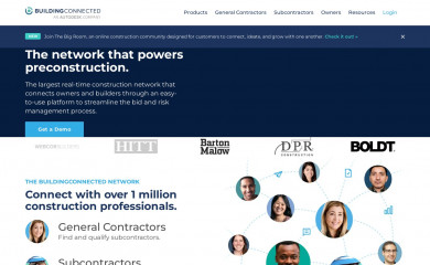 buildingconnected.com screenshot