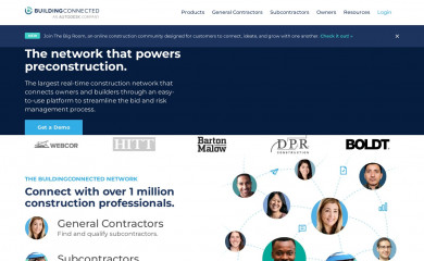 buildingconnected.com screenshot