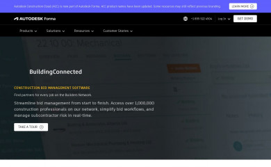 buildingconnected.com screenshot