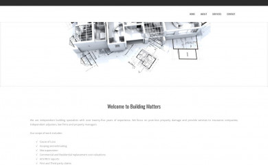 buildingmatters.ca screenshot