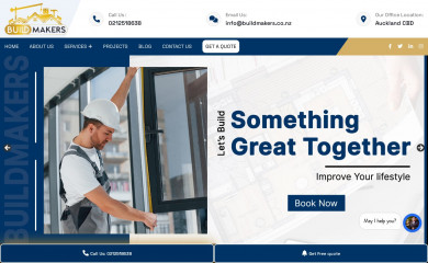 buildmakers.co.nz screenshot