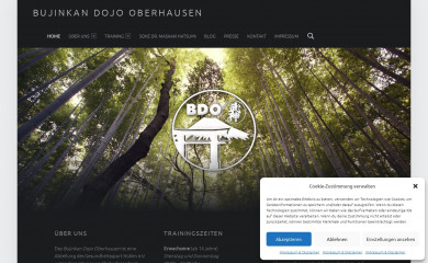 bujinkan-oberhausen.de screenshot