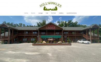 bullwinklesrusticmotel.com screenshot
