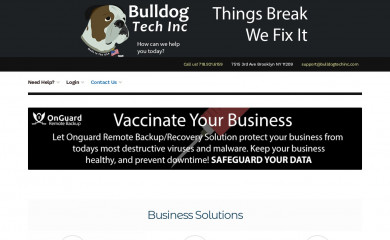 bulldogtechinc.com screenshot