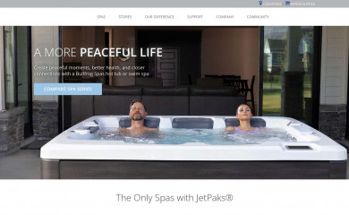 bullfrogspas.com screenshot
