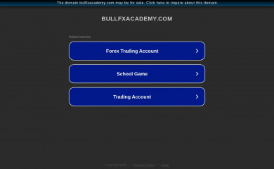 bullfxacademy.com screenshot