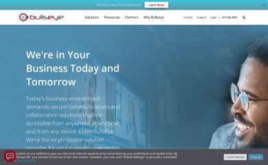 bullseyetelecom.com screenshot