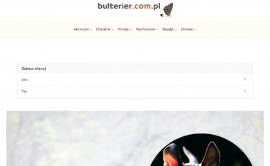 bulterier.com.pl screenshot