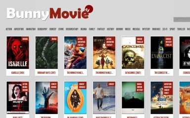 bunnymovie.com screenshot