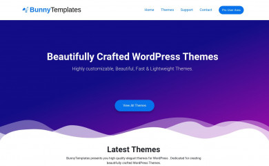 bunnytemplates.com screenshot