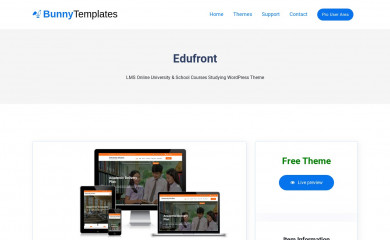 https://bunnytemplates.com/downloads/edufront screenshot