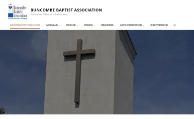 buncombebaptist.org screenshot