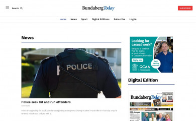 bundabergtoday.com.au screenshot