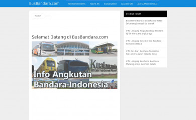busbandara.com screenshot