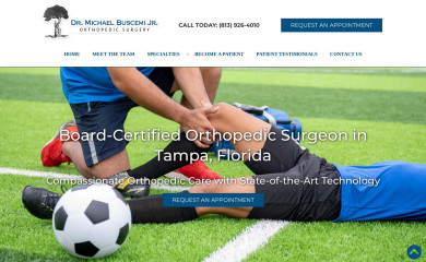 buscemiortho.com screenshot