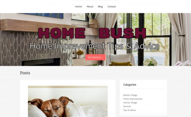 bush-house.com screenshot