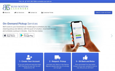 bushbostoncleaners.com screenshot