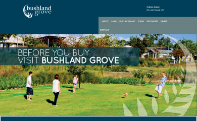 bushlandgrove.com.au screenshot