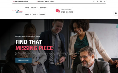 Divi Business Theme screenshot