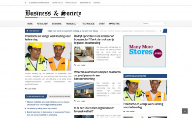 businessandsociety.be screenshot