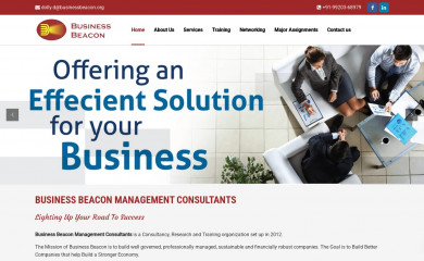businessbeacon.org screenshot