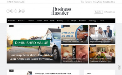 businessinsader.com screenshot