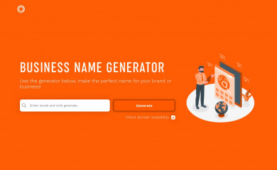 businessnamemaker.com screenshot