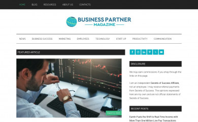 businesspartnermagazine.com screenshot