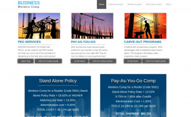 businessworkerscomp.com screenshot