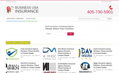 businessusainsurance.com screenshot